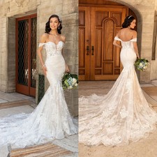 Abiti da sposa pizzo applique