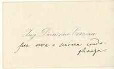 1890 ca BOLOGNA Ing. Domenico