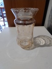 Paralume per Lampadario In Vetro lavorato con disegni 