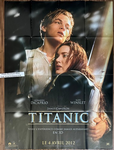Affiche cinéma titanic - cinéma, 3d