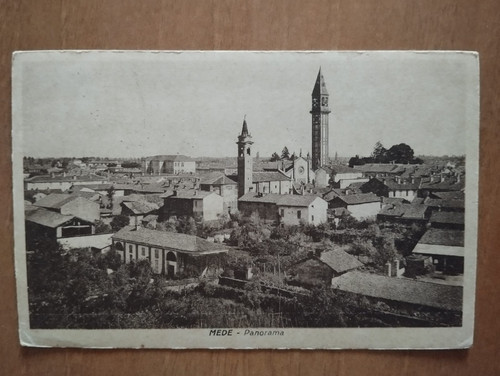 Mede pavia panorama 1931 - mede, -pavia