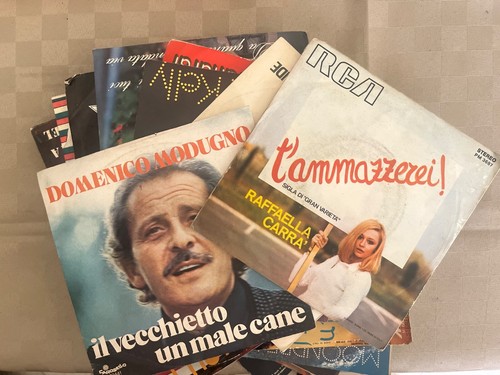Blocco dischi vinile 45 - 27,