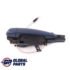 BMW 3 E90 E91 2 Maniglia porta sinistra posteriore Mysticblau Mystic Blu A07