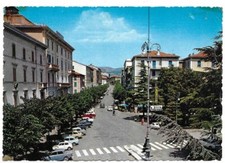 Porretta Terme (Bologna). Viale Mazzini - Tabella Birra Pedavena.