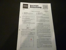 Manuale di servizio originale