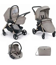 trio passeggino Cam Easy Fluido sabbia 