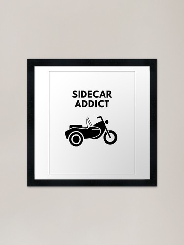 Sidecar addict design quadro - addict,