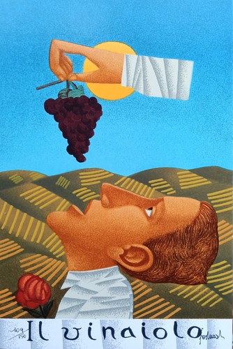 Franco fortunato serigrafia - -,