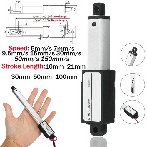 Micro attuatore lineare 12v - micro,