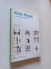 architettura Gianni Braghieri ALDO ROSSI Zanichelli 1981