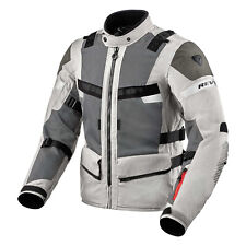 Giacca moto Revit Cayenne 2 argento taglia XL silver jacket touring adventure