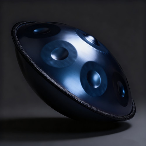 Handpan artigianale note blu - artigianale,