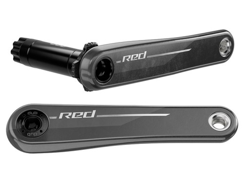 Sram red carbon crank arm - red, e1