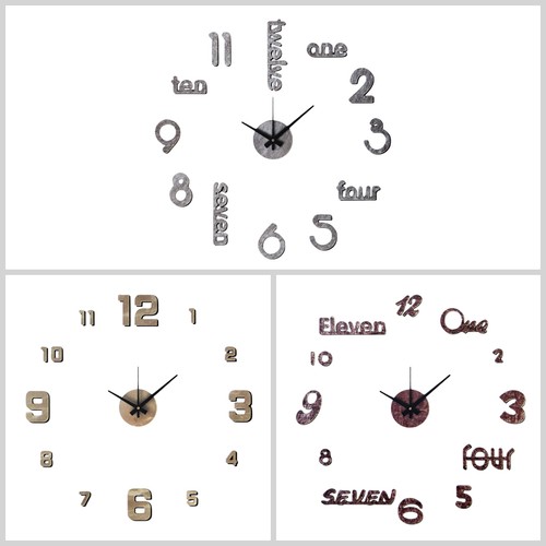 Orologio parete muro - parete, adesivo