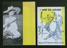 LOTTO 2 BROCHURE DARIO FO RAME PICCOLO TEATRO DI MILANO VALLE PARENTI DURANO