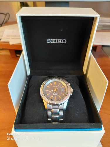 Seiko kinetic 5m62 - seiko, 5m62-0da0