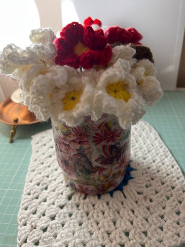 Vaso floreale artigianale - , in