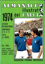 ALMANACCO  ILLUSTRATO DEL CALCIO ITALIANO 1974 PANINI IN PERFETTO STATO