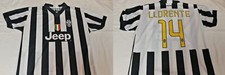 MAGLIA JUVENTUS DI LLORENTE TAGLIA 6 ANNI MAGLIETTA JUVE REGALO BAMBINO BIMBO 5 