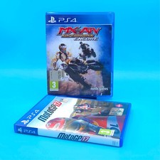 PS4 Lotto MXvsATV Supercross Encore + MotoGP 17 Simulazione Moto