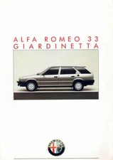 Catalogue Brochure Alfa Romeo