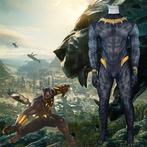 Tuta pantera nera supereroe - pantera,