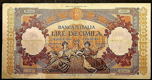 10000 lire repubbliche - 10000,
