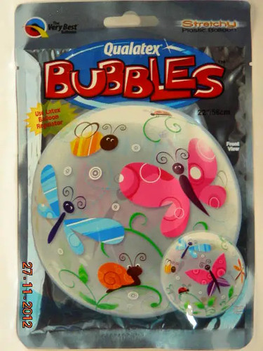 Palloncino bubble farfalle - palloncino,
