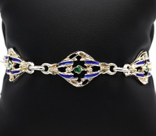 Bracciale con smalti in
