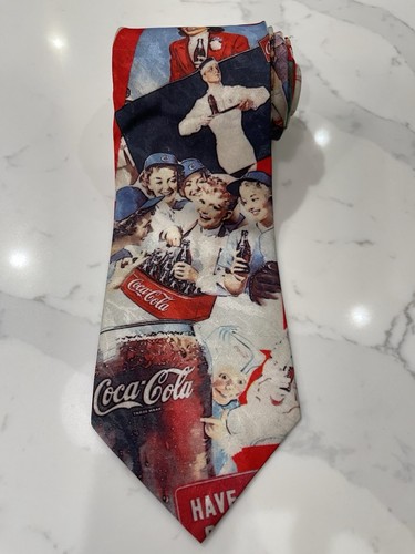 Cravatta vintage coca cola - cravatta,