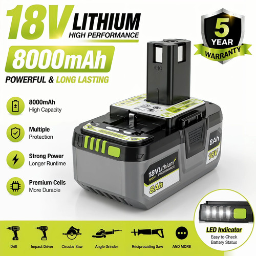 Batteria ricambio 2 pezzo - ricambio,
