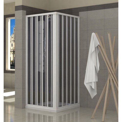 Box doccia bianco pvc - bianco,