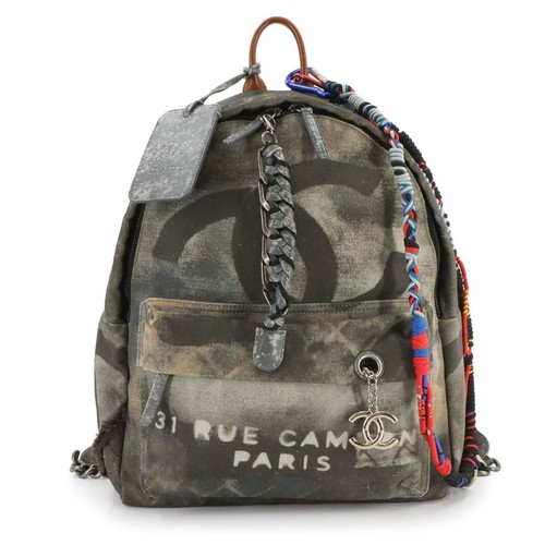Chanel graffiti zaino - chanel, piccolo