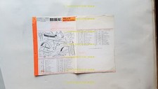 Benelli 49 Mini Bike 1970 catalogo ricambi TELAIO originale frame parts catalog