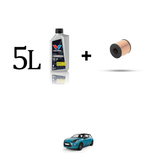 Kit filtro olio per - olio, 5l