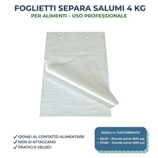 Foglietti Separafette Salumi