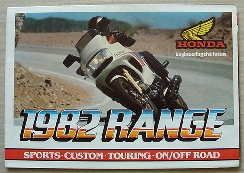 Honda gamma moto 1982 - 1982, brochure