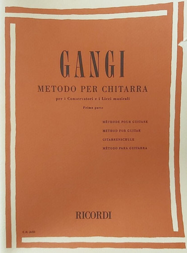 Gangi metodo per chitarra - gangi,