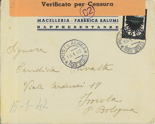 Lettera posta aerea lire - posta,