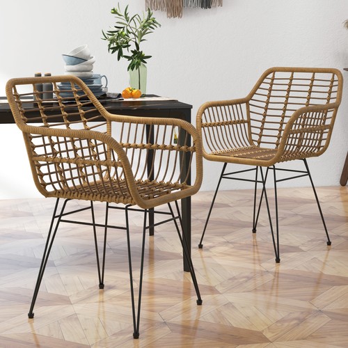 Homcom sedie pranzo - set, di