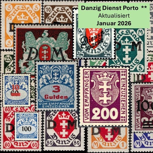 Francobolli danzica - francobolli,