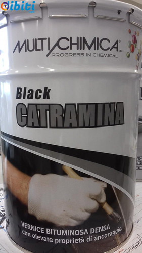 Catramina nera 5 - nera, lt.