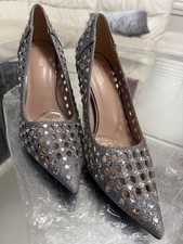 Scarpe donna grigio argento