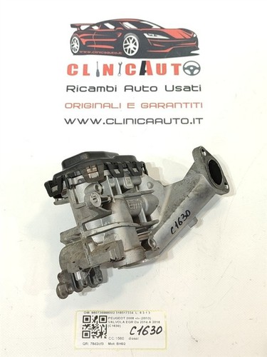 Valvola egr per peugeot - per, 2008