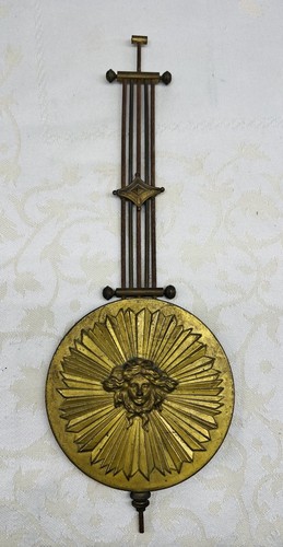Antico pendolo orologio - orologio, a
