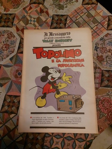 Disney allegato messaggero - disney,