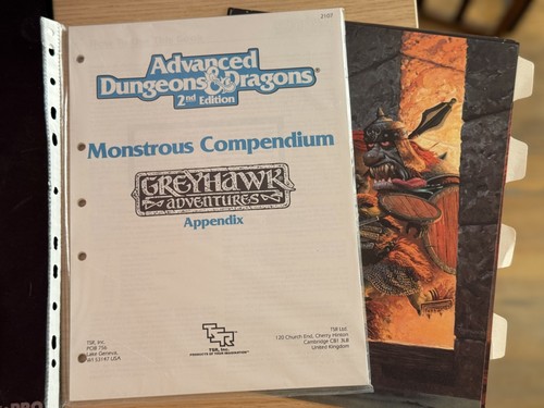 Monstrous compendium greyhawk - monstrous,