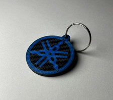 Portachiavi Yamaha carbon