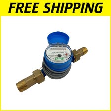 Misuratore acqua uscita impulsi compatto con giunti NPT da 3/4" per tracciamento di precisione