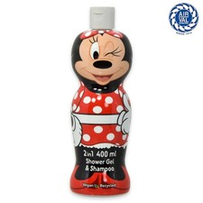 Shampoo Minnie Gel Doccia Bambini Delicato Profumato Disney Uso 400ml